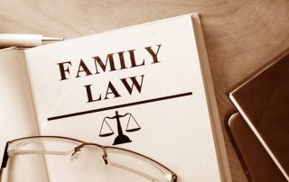 A photo that reads "Family Law"