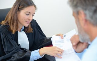 Why do I need a barrister? Accompanying picture: examining the document