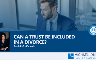 Image to accompany a summary of the webinar called "Accountants Webinar - Can a trust be included in a divorce?"