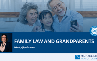 Image to accompany a summary of the webinar called "Counsellors Webinar - Family Law and Grandparents"